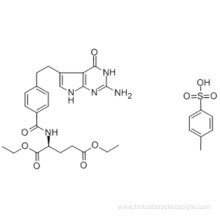 N-[4-[2-(2-Amino-4,7-dihydro-4-oxo-3H-pyrrolo[2,3-d]pyrimidin-5-yl)ethyl]benzoyl]-L-glutamic acid 1,5-diethyl ester 4-methylbenzenesulfonate CAS 165049-28-5